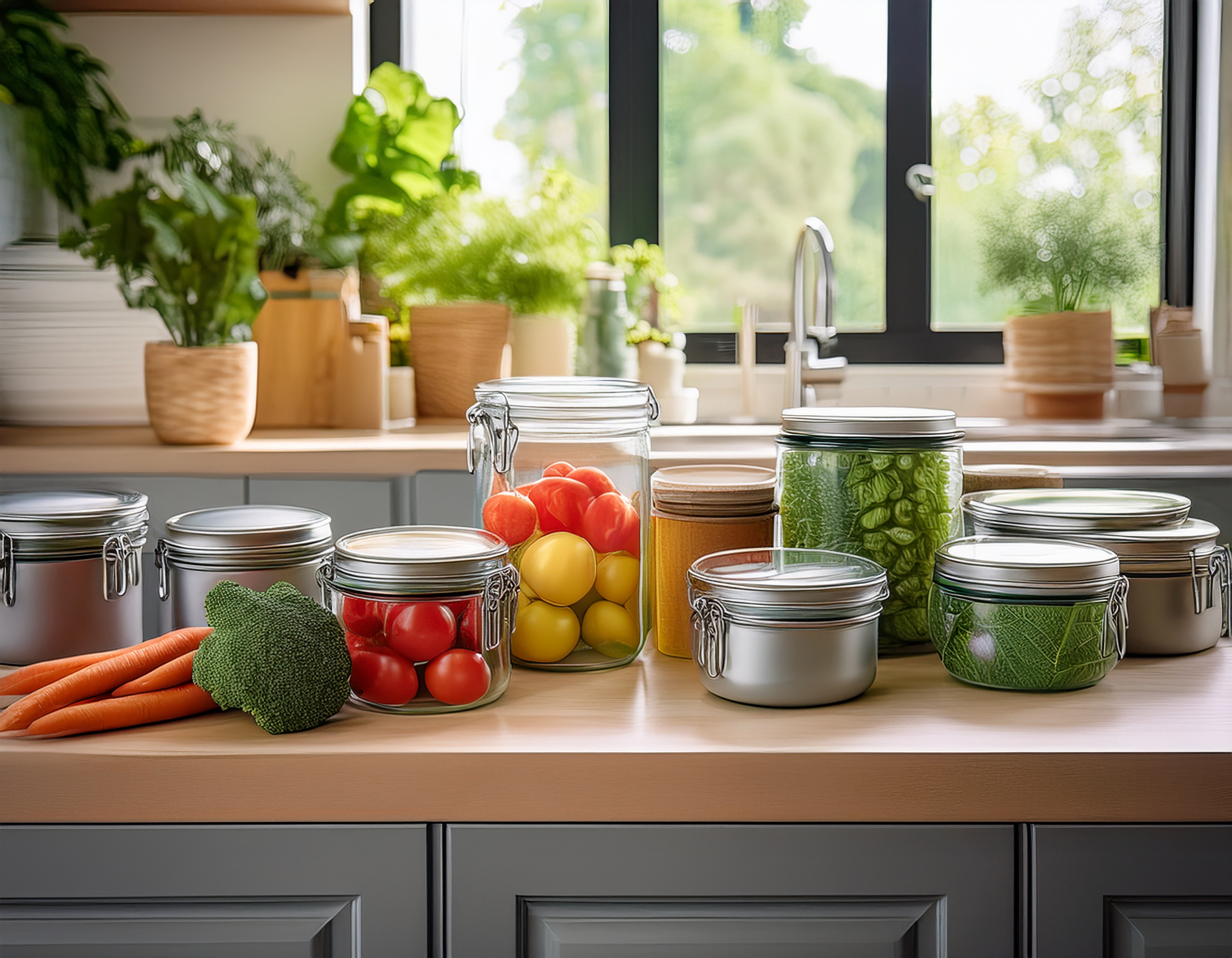 Firefly-A-neatly-arranged-kitchen-counter-with-glass-jars-beeswax-wraps-and-stainless-steel-lunch-.jpg